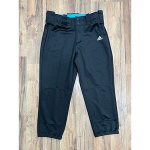 Adidas Aeroready Boys Black Sweat‎ Pants Sz 13/14 Sz L